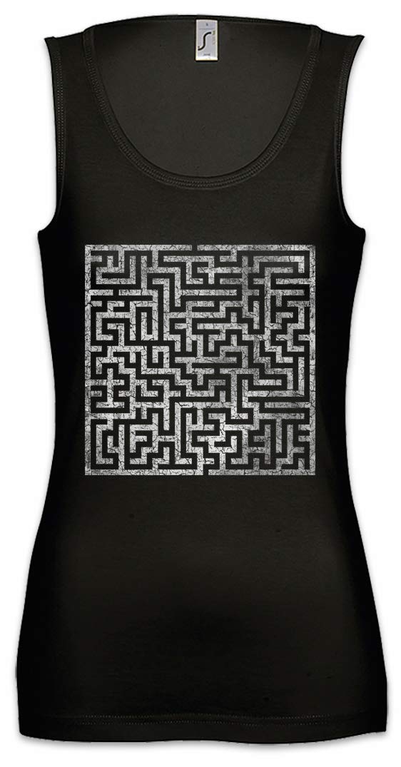 Urban Backwoods Maze IV Women's Tank Top - Breathable Gym & Fitness Training Shirt for Yoga, Running & Workouts