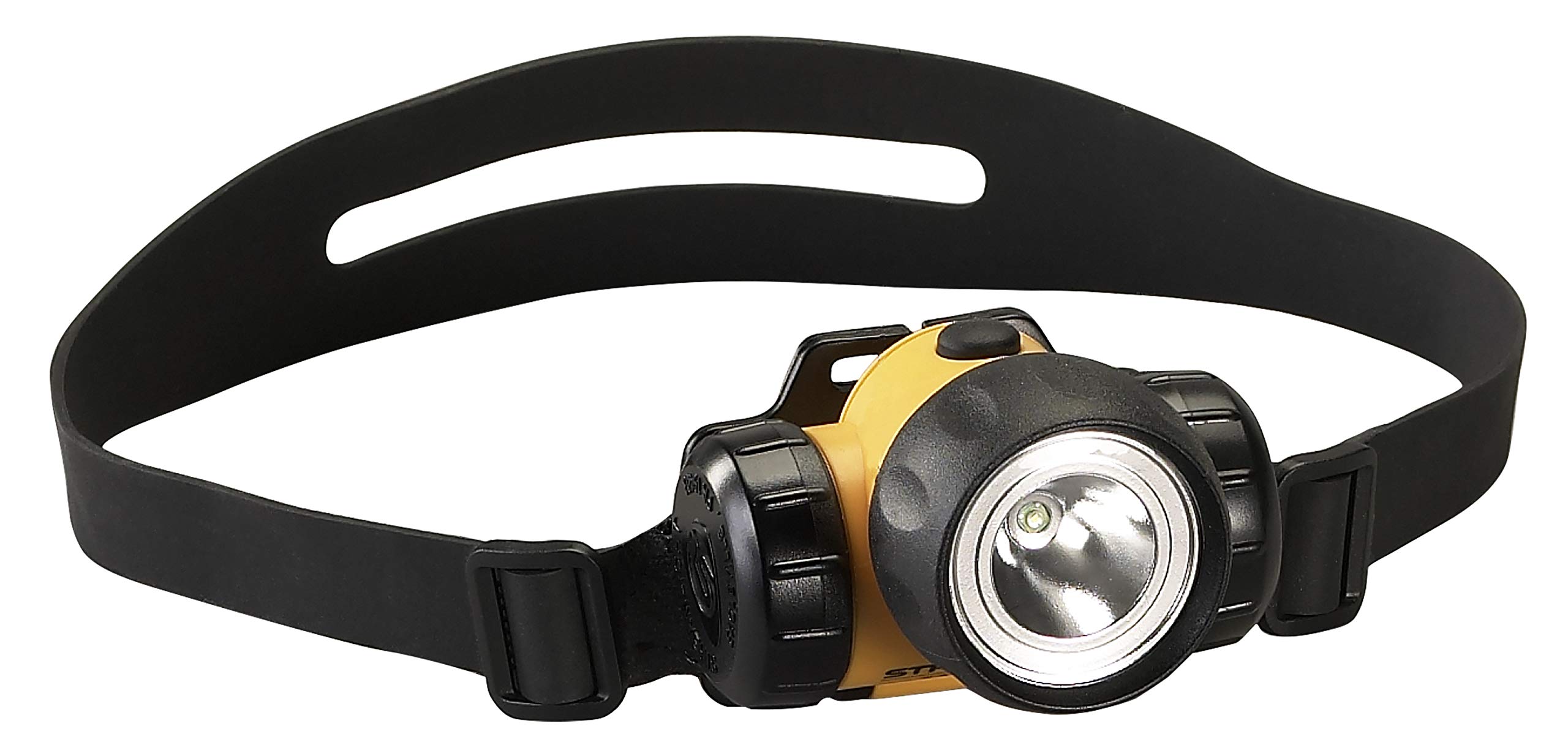 Streamlight 61200 3AA HAZ-LO Headlamp - 120 Lumens Yellow Safety Light for Construction, Camping & Emergency Use
