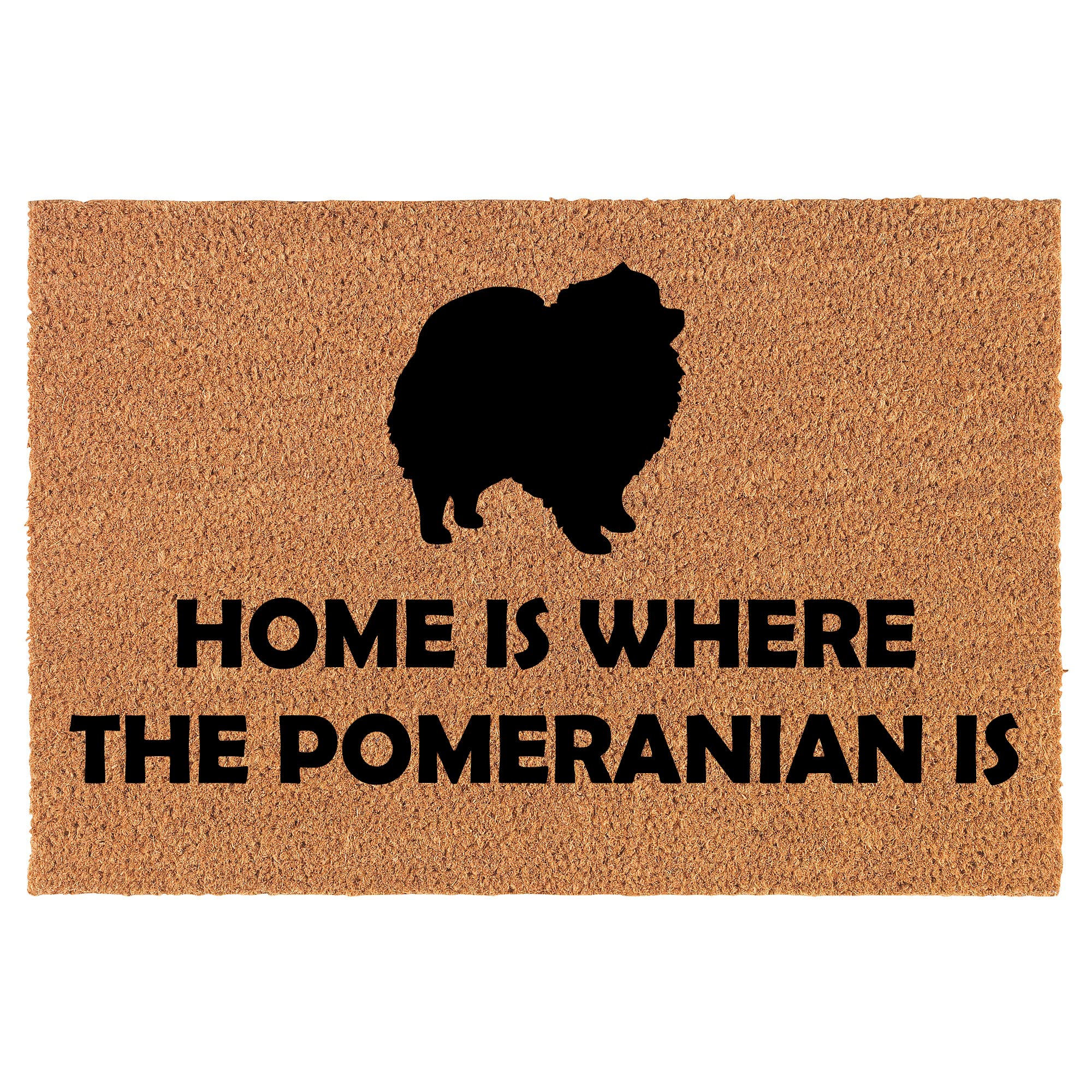 Premium Coir Doormat for Front Door - Natural Coconut Fiber Welcome Mat - Perfect Housewarming Gift & New Home Closing Present (24