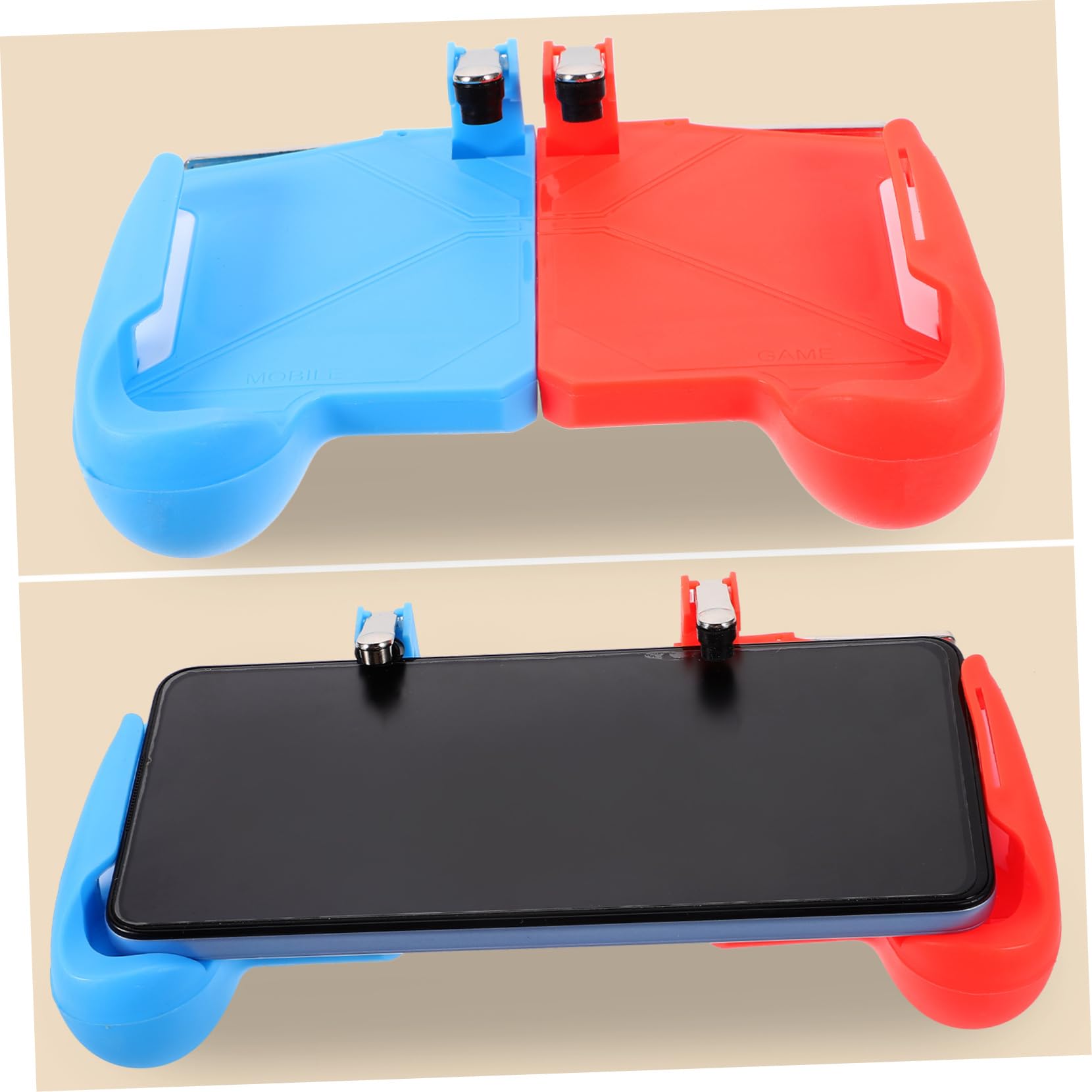 Adjustable Mobile Game Trigger for Shooter Games - Ergonomic Joystick Grips for PUBG, Fortnite & Call of Duty Mobile - Perfect for FPS Gaming on Smartphones