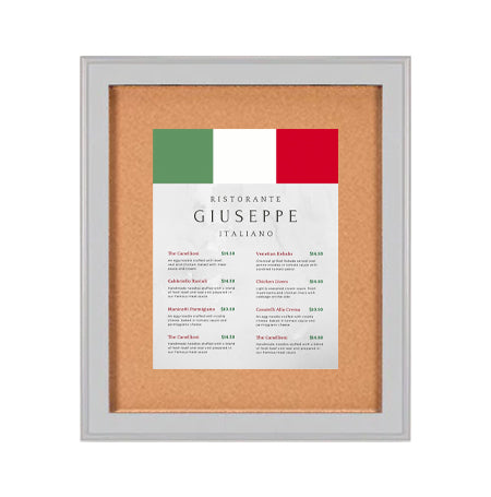 Premium Metal Enclosed Bulletin Board 27