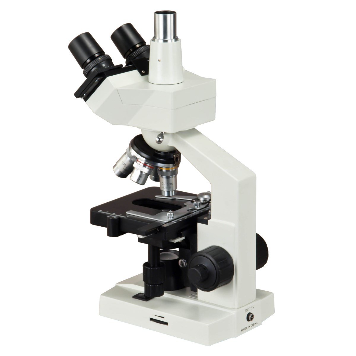 OMAX 40X-2000X Trinocular Compound LED Microscope for Lab Use | Professional Biological & Metallurgical Microscopy | Ideal for Students, Researchers & Hobbyists