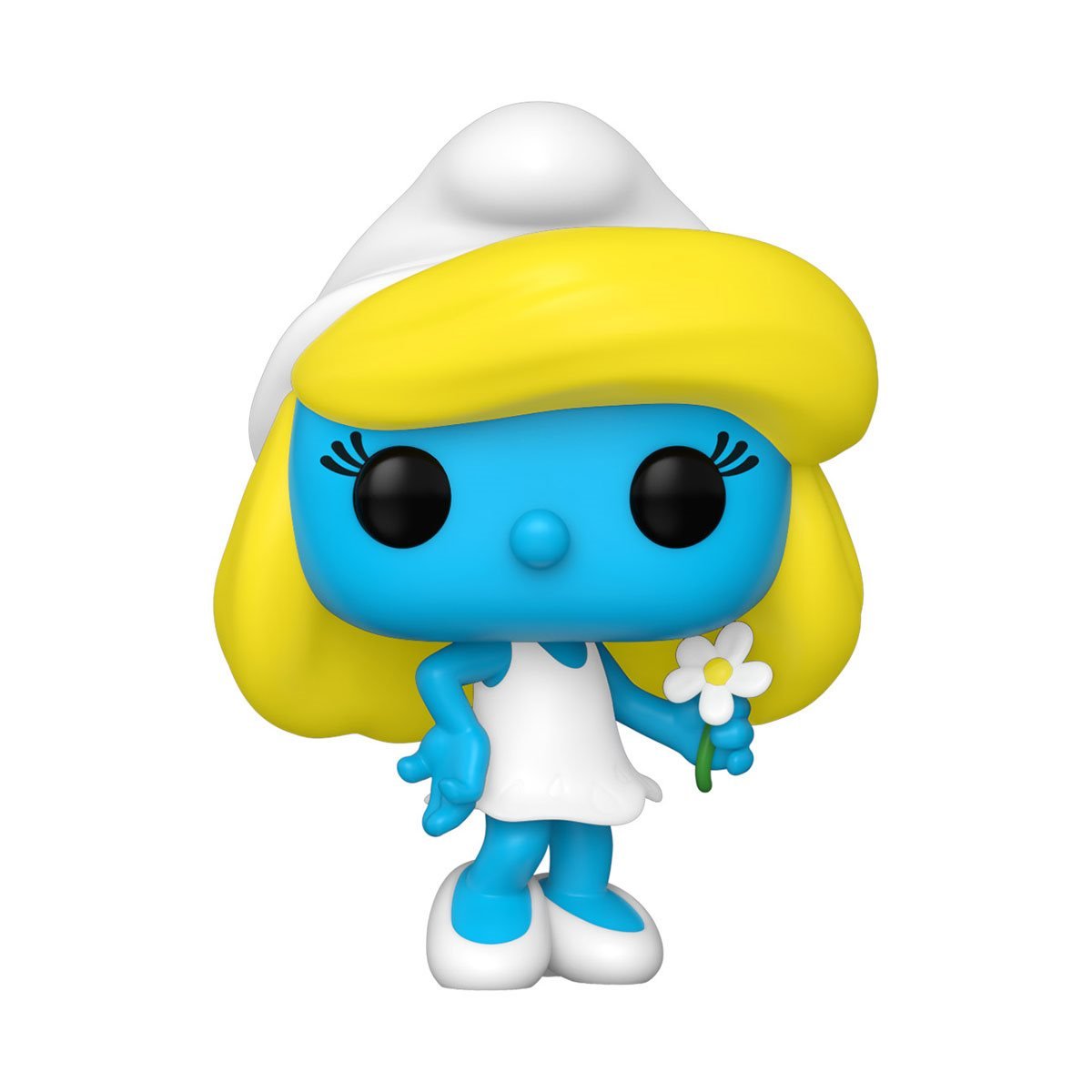 The Smurfs Smurfette Doll with Flower - Cute Collectible Figurine for Kids & Fans - Perfect for Birthday Gifts, Room Decor, and The Smurfs Merchandise Collection