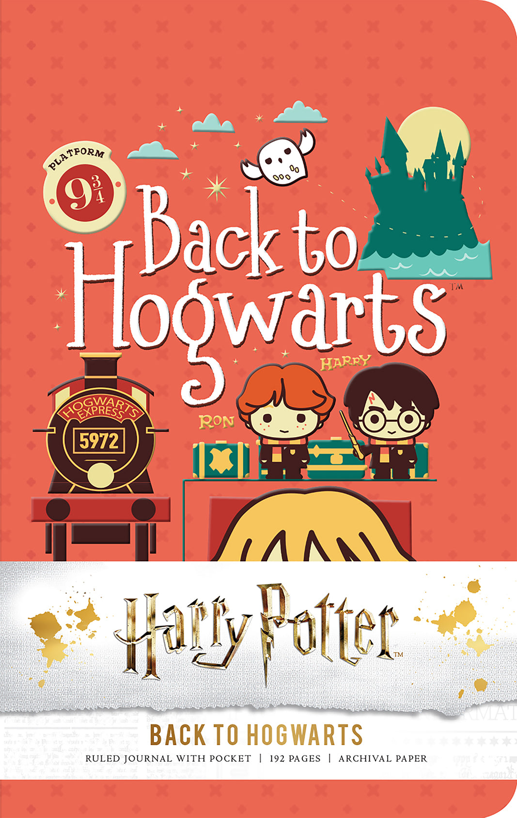Harry Potter Back to Hogwarts Ruled Pocket Notebook - Wizarding World Diary for Note Taking, Journaling & Collectibles - Perfect for School, Travel & Potterhead Gifts