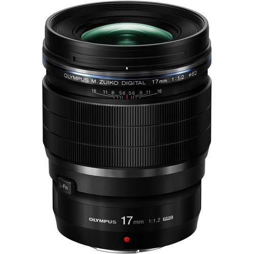 Olympus M.Zuiko Digital ED 17mm f/1.2 PRO Lens - Fast Prime Lens for Micro Four Thirds Cameras | Perfect for Low Light Photography, Portraits & Street Shooting