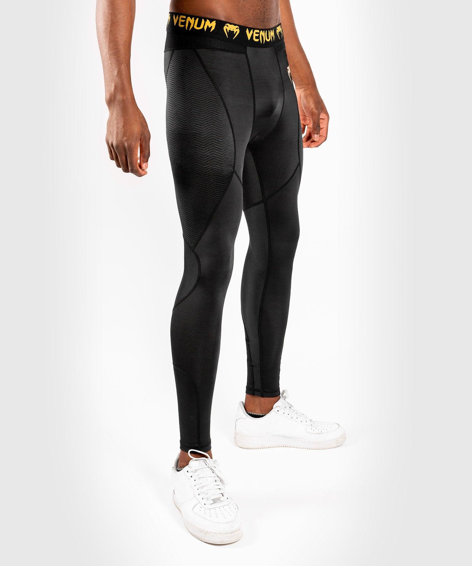 Venum G Fit Compression Tights for Men & Women - High Performance Workout Leggings for Running, Gym & Training - Moisture Wicking & Breathable Activewear