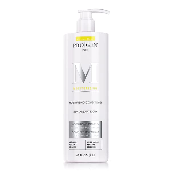 Progen Active Care Moisturizing Conditioner for Dry Damaged Hair - Hydrating Hair Treatment with Natural Oils for Smooth Silky Hair | Perfect for Daily Use & Salon-Quality Results at Home