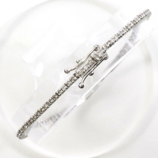 14K White Gold Diamond Bracelet for Women - Elegant Tennis Bracelet with Real Diamonds - Perfect for Weddings, Anniversaries & Special Occasions
