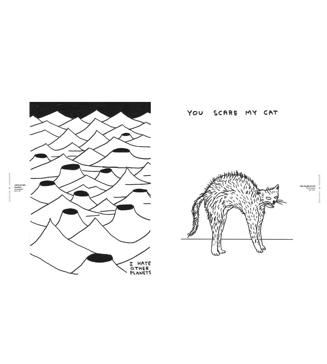 Juxtapoz Black & White Art Prints - Modern Abstract Wall Decor for Living Room, Bedroom & Office - Perfect for Home & Office Decor