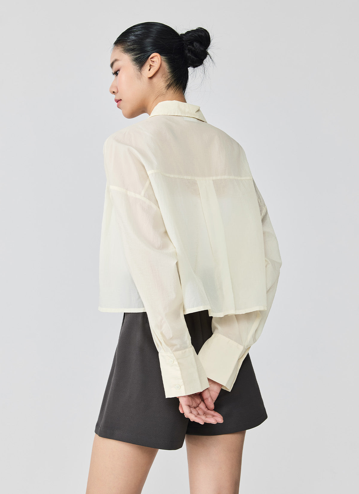 Sheer Mesh Crop Tops for Women - Trendy See-Through Shirts for Summer, Yoga, and Casual Wear | Breathable Fashion Tees for Layering & Street Style Outfits