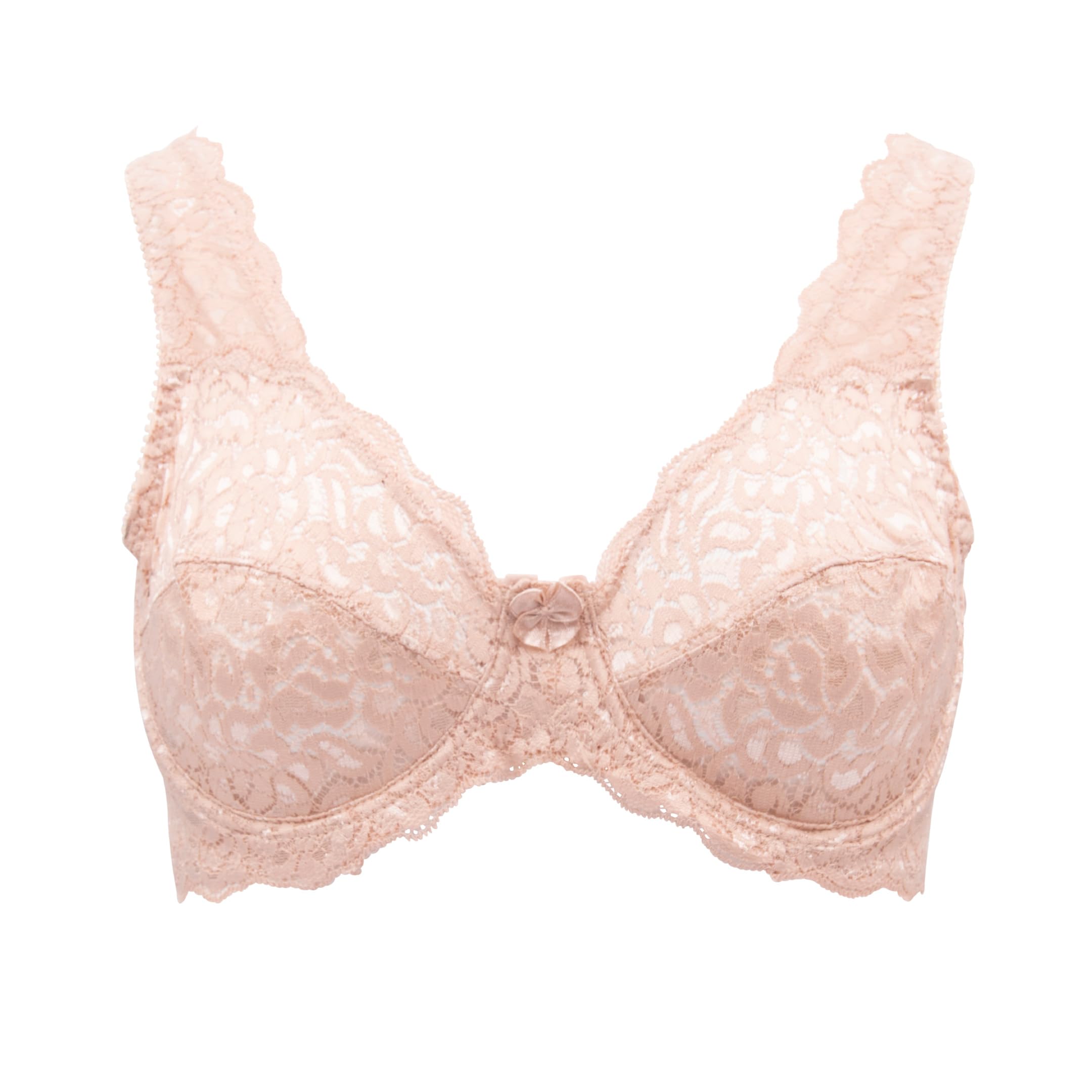 2 Pack Unpadded Stretch Lace Underwire Bras - Comfortable & Supportive Everyday Wear for Women | Perfect for Work, Date Night & Casual Outfits