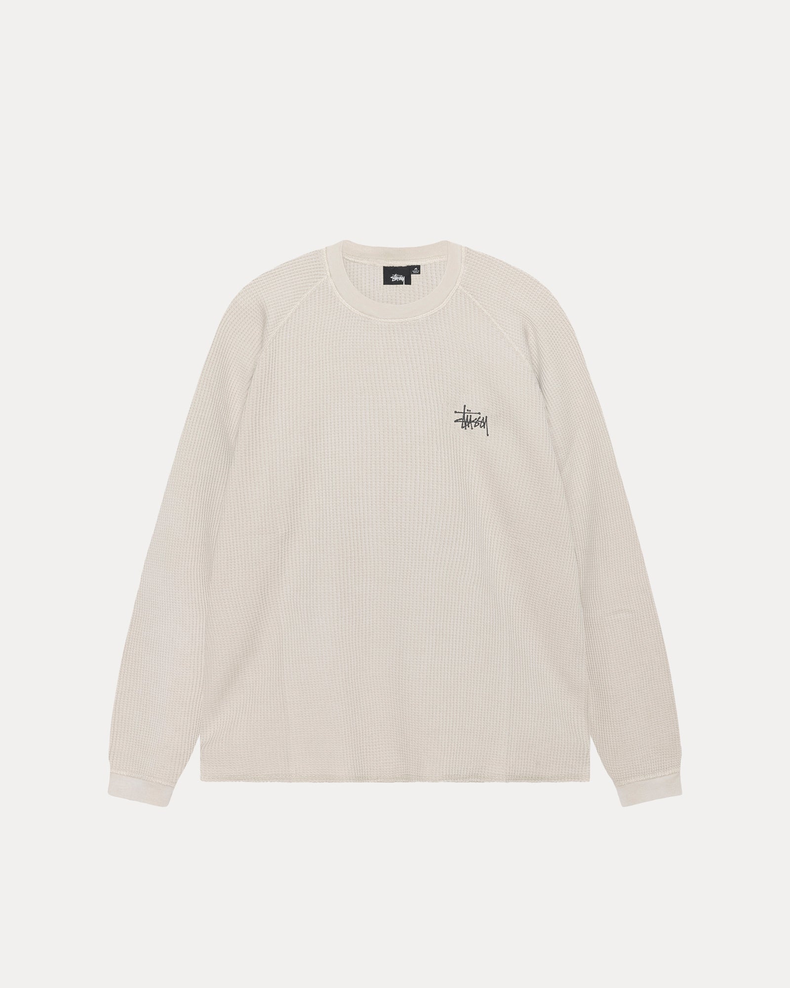 Stüssy Thermal Long Sleeve Shirt for Men & Women - Cozy Fleece Lined Winter Top for Casual Wear & Outdoor Activities