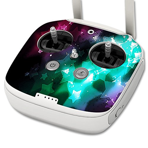 **DJI Phantom 3 Professional Drone & Controller Skins - MightySkins Glow Stars Wrap Cover Sticker | Customizable Protection for Aerial Photography & Outdoor Adventures**