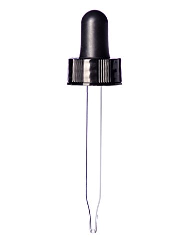 Premium Cobalt Blue Glass Bottles with Dropper (1 oz, 3-Pack) - Essential Oil Bottles, Perfume Containers & Cologne Storage - Includes Blank Labels - Perfect for DIY Aromatherapy, Travel & Gift Packaging