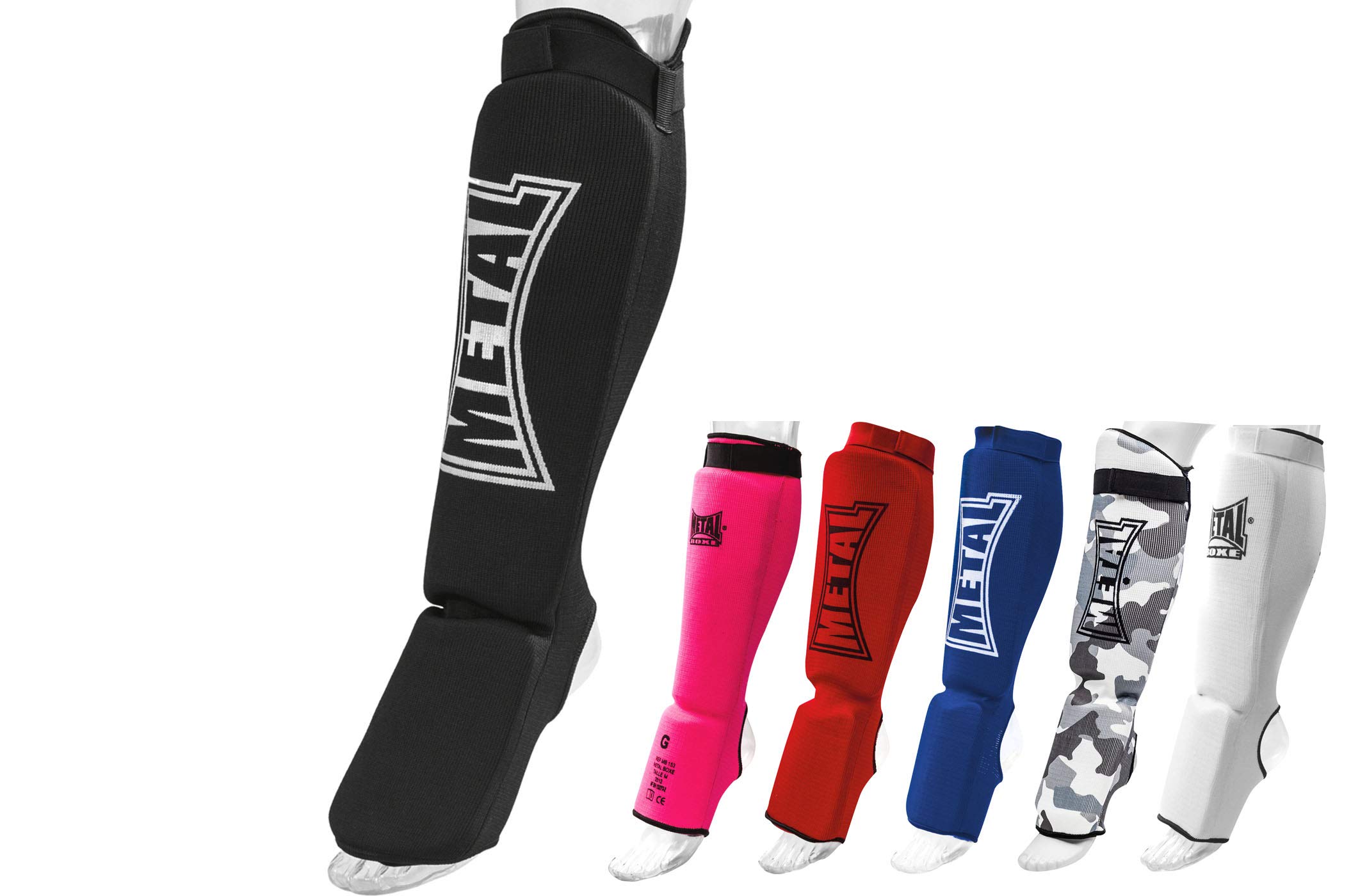 METAL BOXE Shin and Foot Protectors - Pink - Martial Arts, MMA, Kickboxing, and Training Gear for Safety and Performance