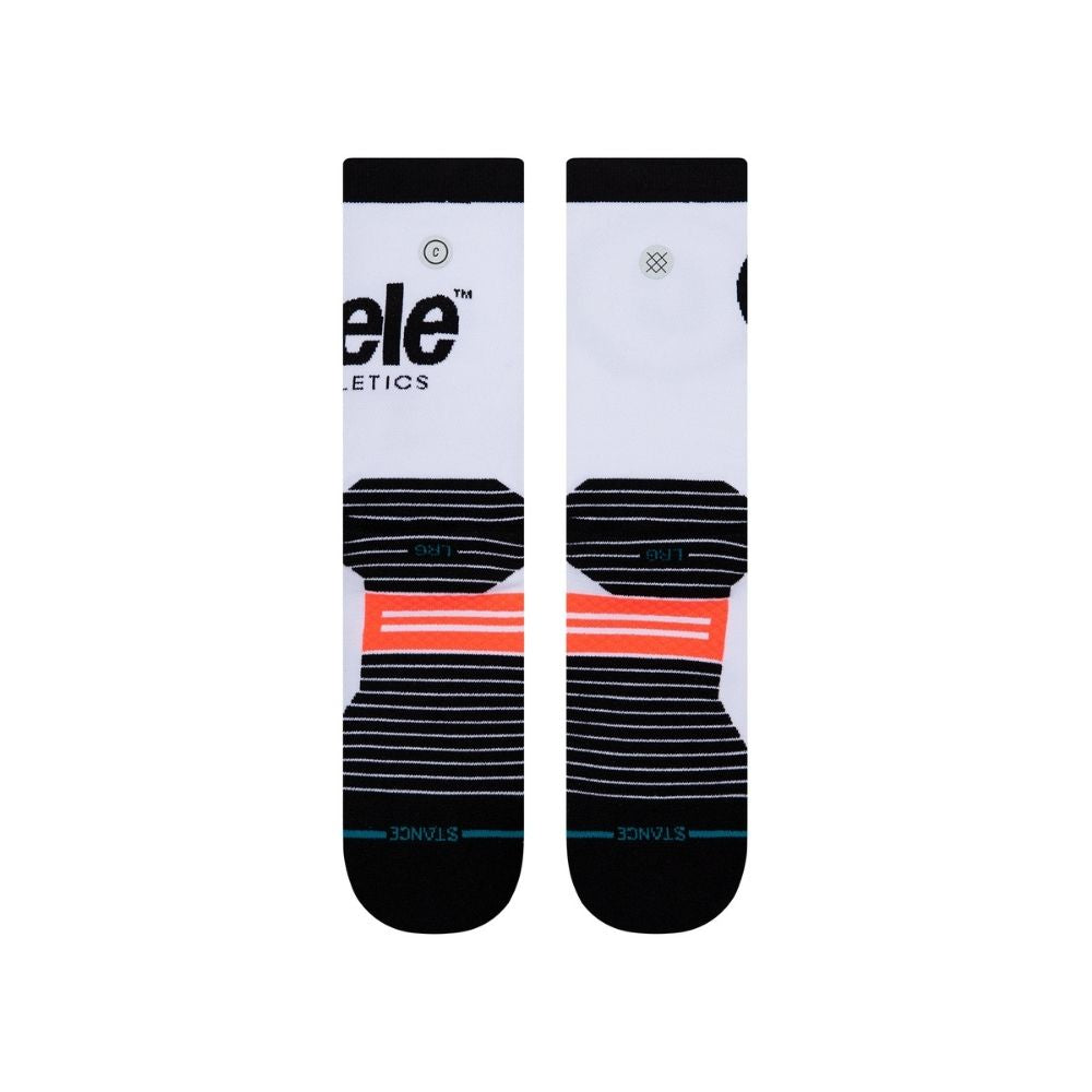 Stance Ciele Logo Light Cushion Crew Socks - Athletic Performance & Everyday Comfort for Running, Gym & Casual Wear