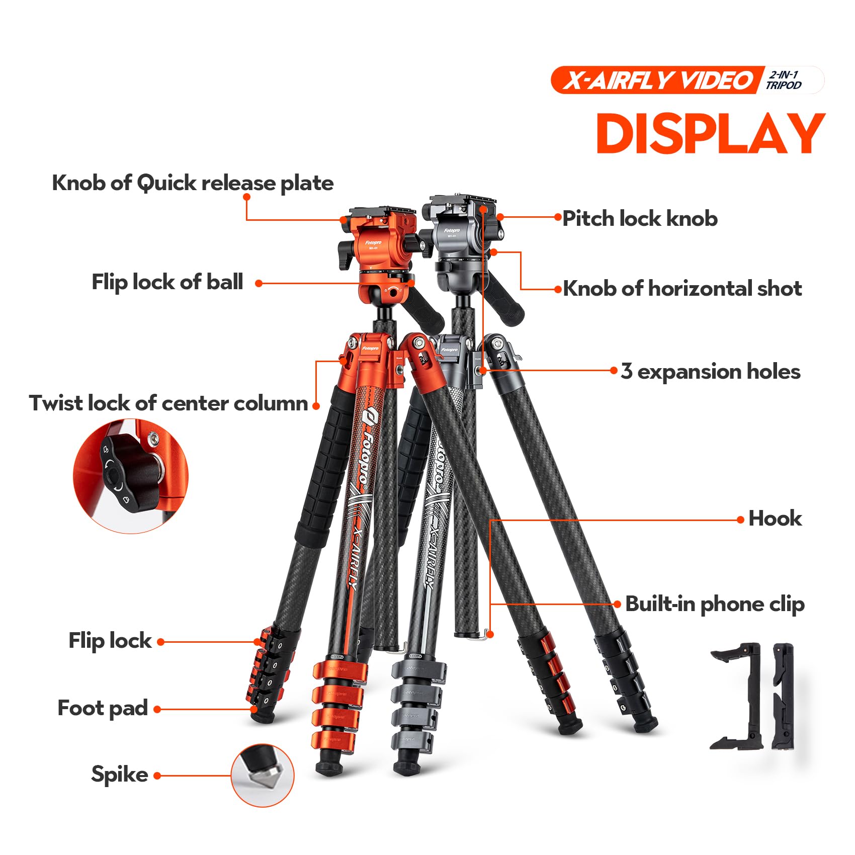 Fotopro X-Airfly 64.5