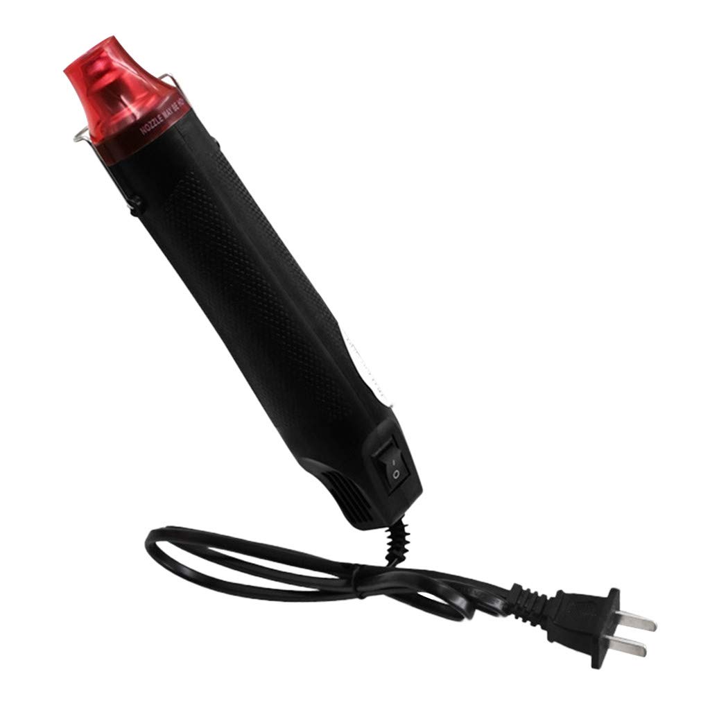 BRADEM Electrician Tools Kit - Mini Heat Gun for DIY Crafts, Paint Embossing, Air Shrink Wrapping & Home Improvement Projects | Professional Tool Bag for Men (Black, One Size) | Perfect for Electrical Work, Art Projects & Home Repairs