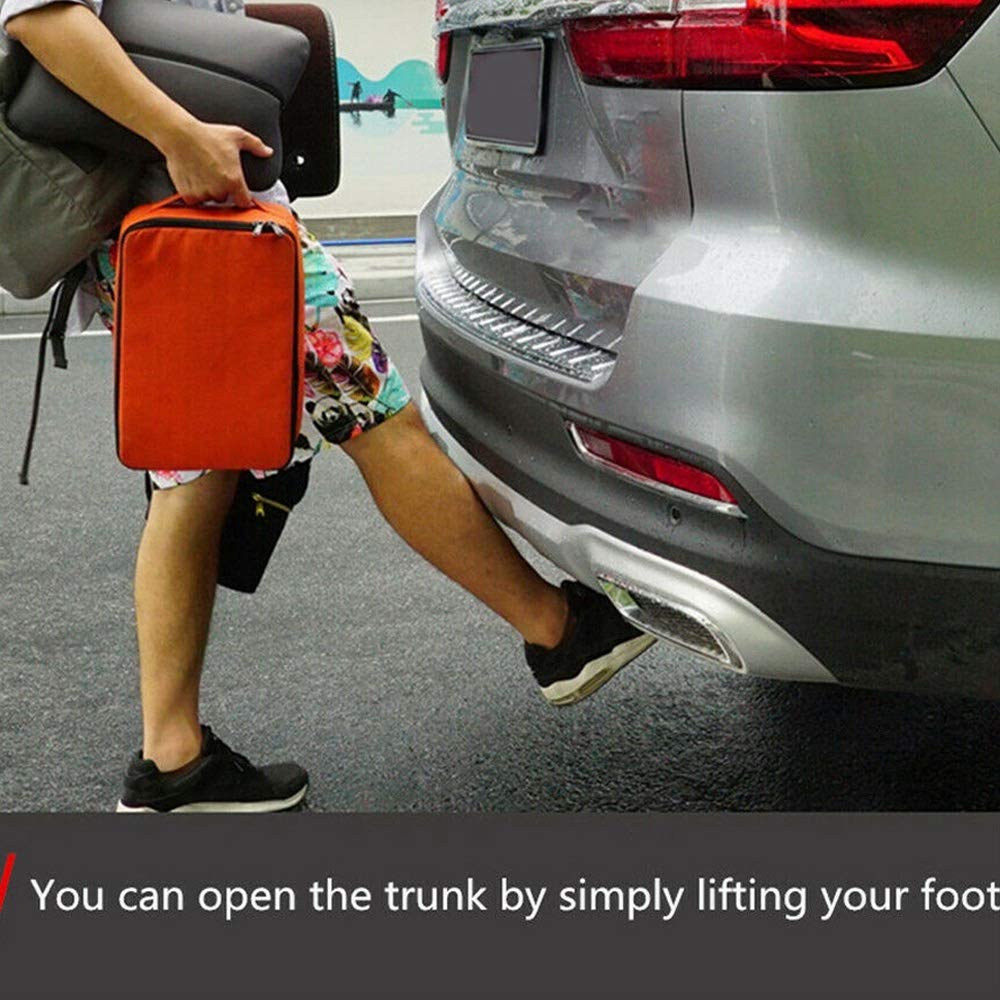Automatic Car Trunk Foot Pedal Sensor - Electric Induction Switch for Hands-Free Trunk Opening | Perfect for Grocery Loading, Parking Lots & Car Wash Stations