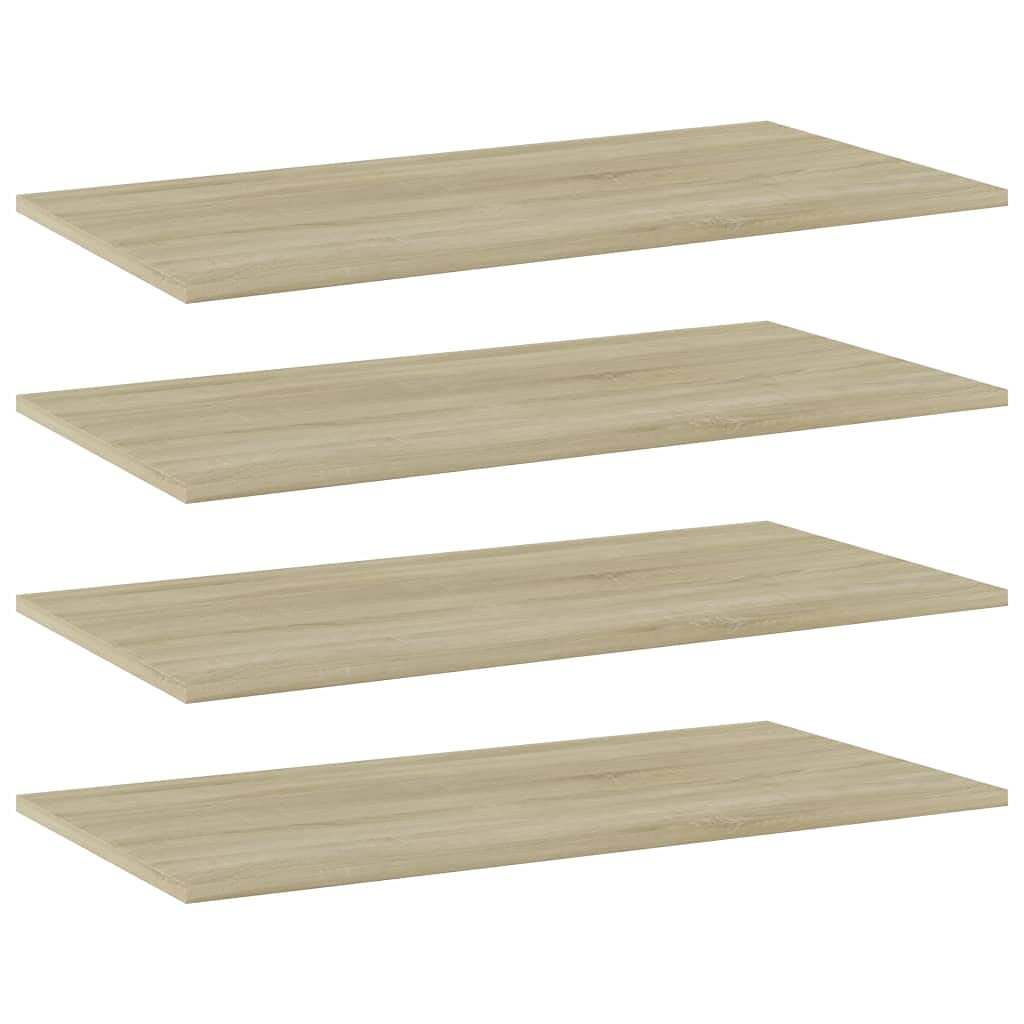 4-Pack Bookshelf Replacement Boards - 31.5