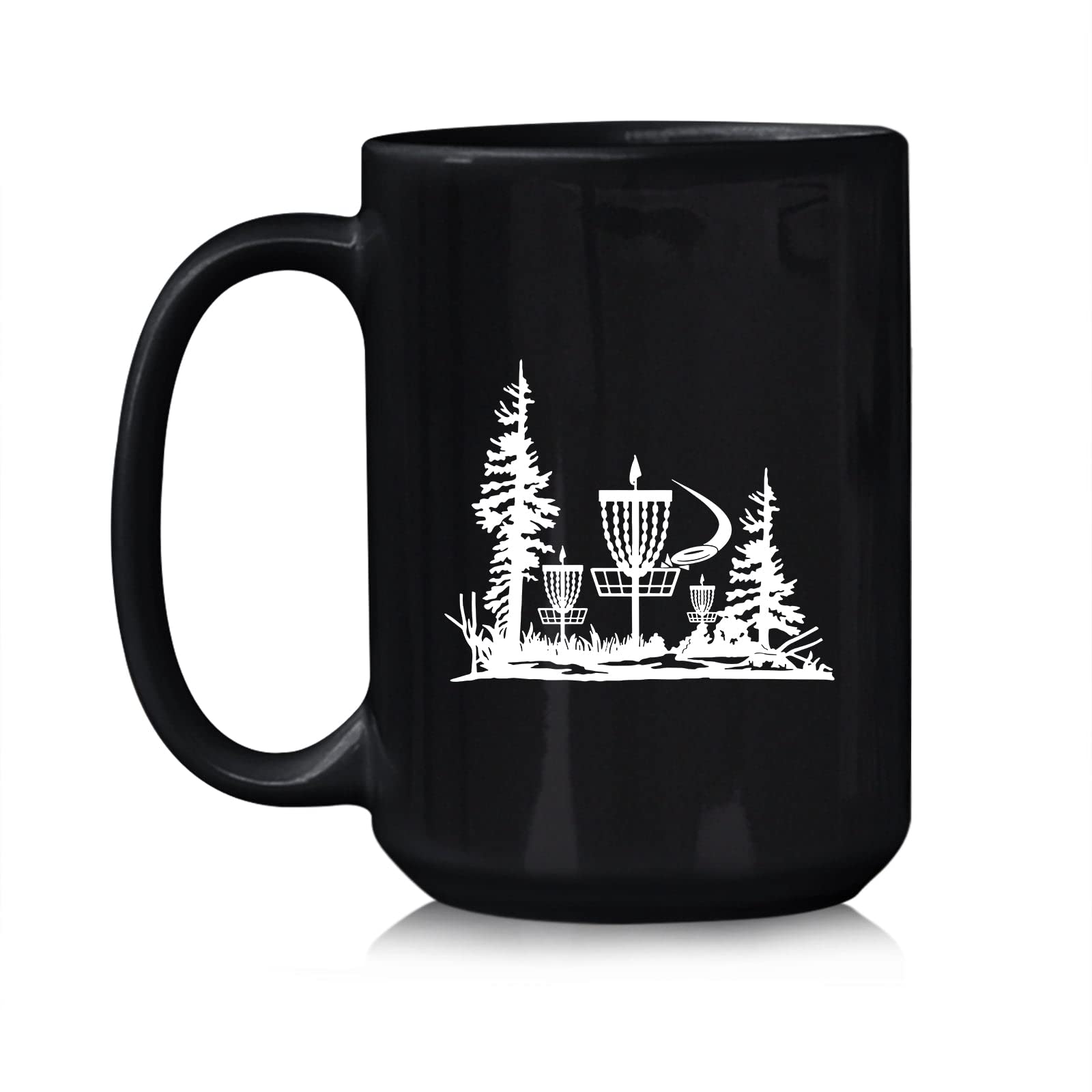 Funny Disc Golf Coffee Mug - 11oz & 15oz Ceramic Cup for Teachers & Lovers - Perfect Gift for Disc Golf Enthusiasts - Great for Coffee Breaks, Office Use & Sports Fan Gifts