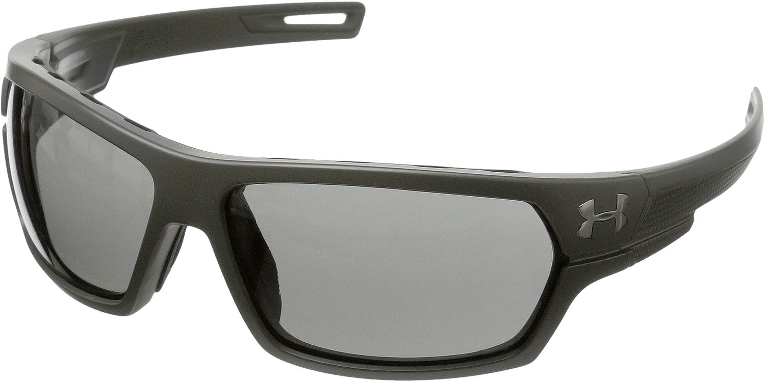 Under Armour Women's Battlewrap Rectangular Sunglasses - Polarized UV Protection for Running, Cycling & Outdoor Sports