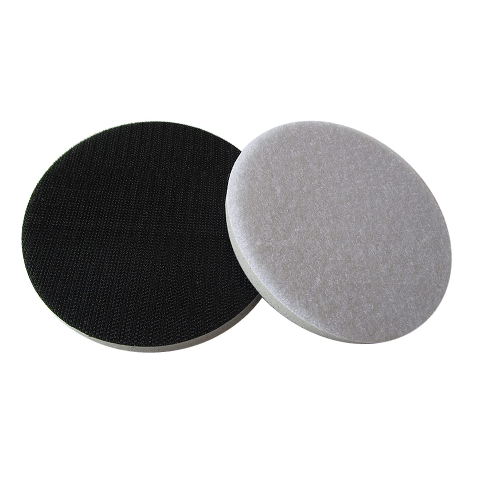 5-Piece 5-Inch (125mm) High-Density Sponge Polishing Pads - Hook & Loop Backing for Sanders - Perfect for Car Detailing, Woodworking & Surface Restoration