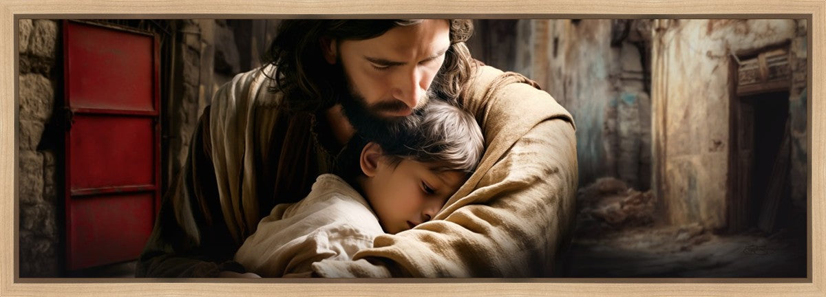 Refuge From The Storm Gallery Wrap Canvas - High Quality Wall Art for Home & Office Decor - Perfect for Living Room, Bedroom or Office Spaces