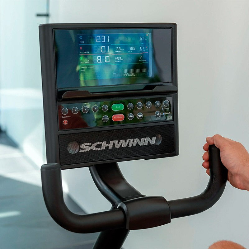 Schwinn 590R Recumbent Exercise Bike for Home Gym - Low Impact Cardio Workout Machine for Seniors & Physical Therapy - Perfect for Small Spaces & Indoor Cycling Training