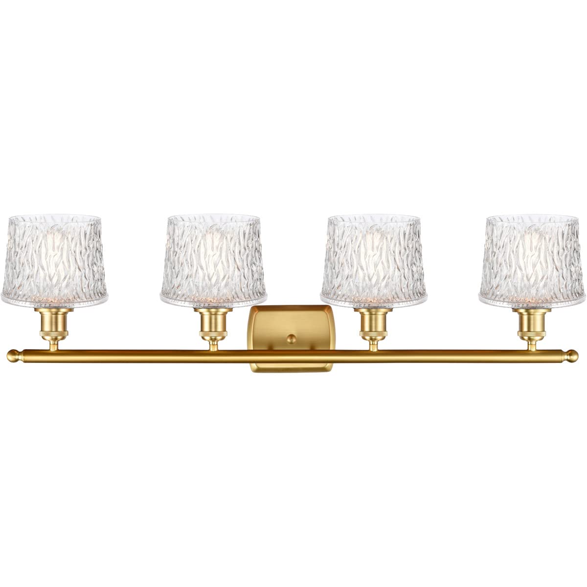 516-4W-SG-G402 LED Bare Bulb 1 Light Cord Set in Satin Gold Finish - Perfect for Table Lamps, Pendant Lighting, and Home Decor