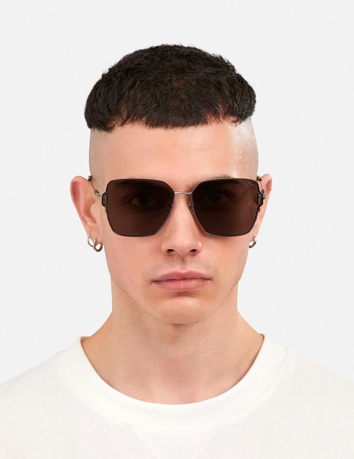 Seagull Hardware Square Metal Sunglasses for Men & Women - Classic Retro Style UV Protection Shades for Outdoor, Driving, Beach & Fashion
