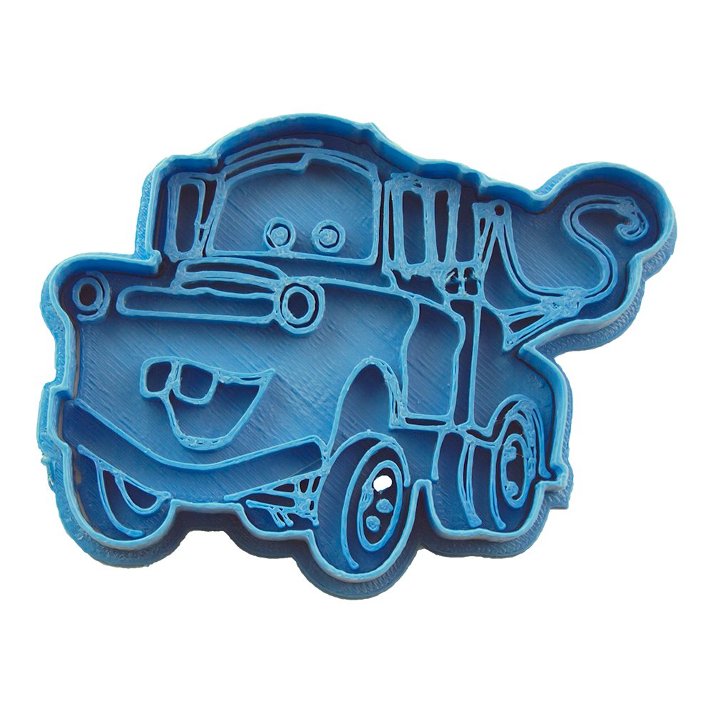 Blue Car-Shaped Cookie Cutters Set of 6 - 16 x 14 x 1.5 cm Baking Tools for Kids Birthday Parties, Baby Showers & Holiday Cookie Decorating
