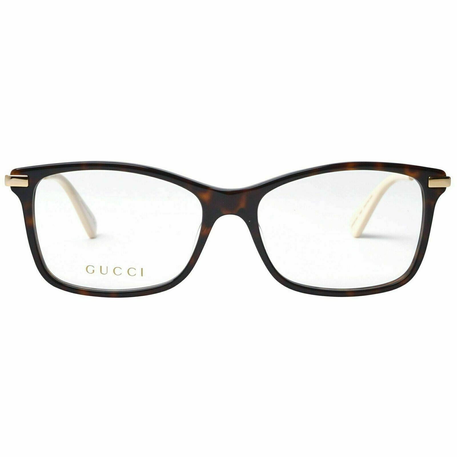 Gucci GG 0513O 002 Havana/Gold Eyeglasses - Premium Designer Sunglasses for Women & Men | UV Protection, Luxury Fashion Accessory | Perfect for Outdoor Activities, Travel & Everyday Wear