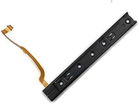 Original Nintendo Switch Joy-Con Replacement Slider Rail with Flex Cable - Left & Right Repair Parts for NS NX Console - Fix Drift & Connectivity Issues for Gaming & Multiplayer Sessions