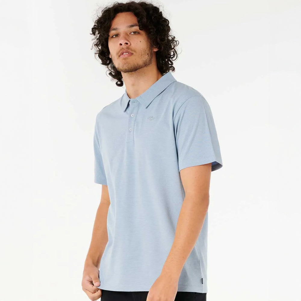 Rip Curl Men's Easy As Polo Shirt - Comfortable & Stylish Casual Wear for Beach, Surfing & Outdoor Activities