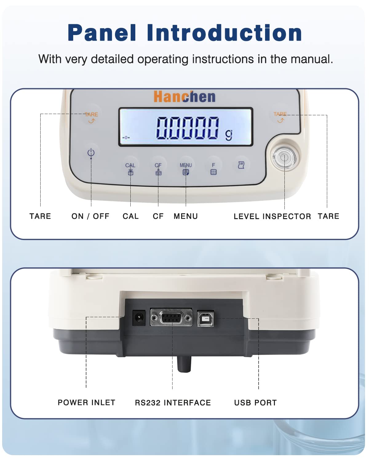 Precision Analytical Balance 220g x 0.1mg (0.0001g) - Digital Lab Scale for Jewelry, Pharmacy & Chemical Labs | High Accuracy Electronic Weighing Scale for Gold, Diamonds, Powders & Scientific Measurements