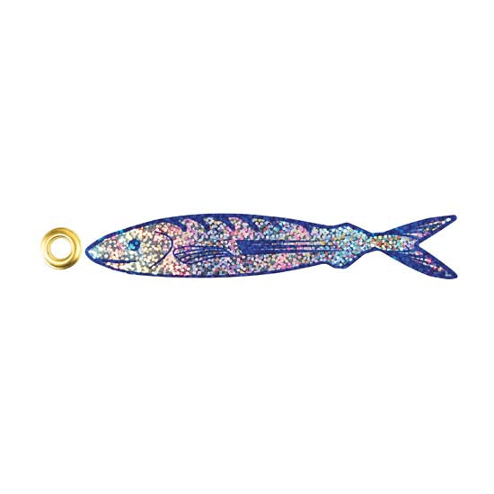 Strike Point Tackle Silver Holographic Sardine Strips - Premium Saltwater Fishing Lures for Bass, Trout, and Walleye - Perfect for Offshore and Freshwater Fishing Adventures