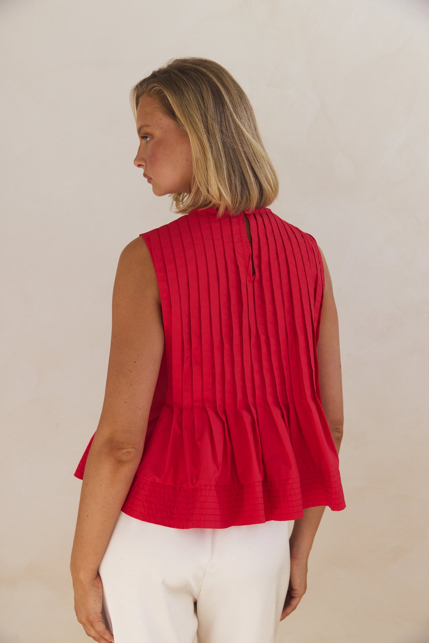 Kai Top Red - Stylish and Comfortable Women's T-Shirt for Casual Wear, Outfits, and Everyday Fashion