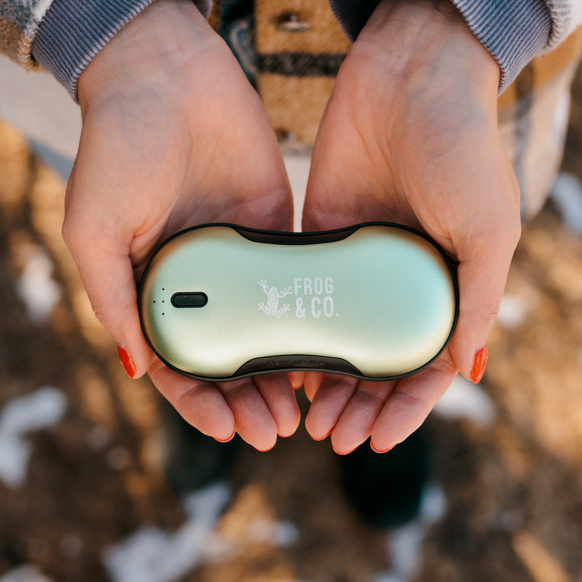 QuickHeat Pro Rechargeable Hand Warmer - Portable USB Heating Pouch for Winter Outdoor Activities, Camping, Hiking & Cold Weather Use