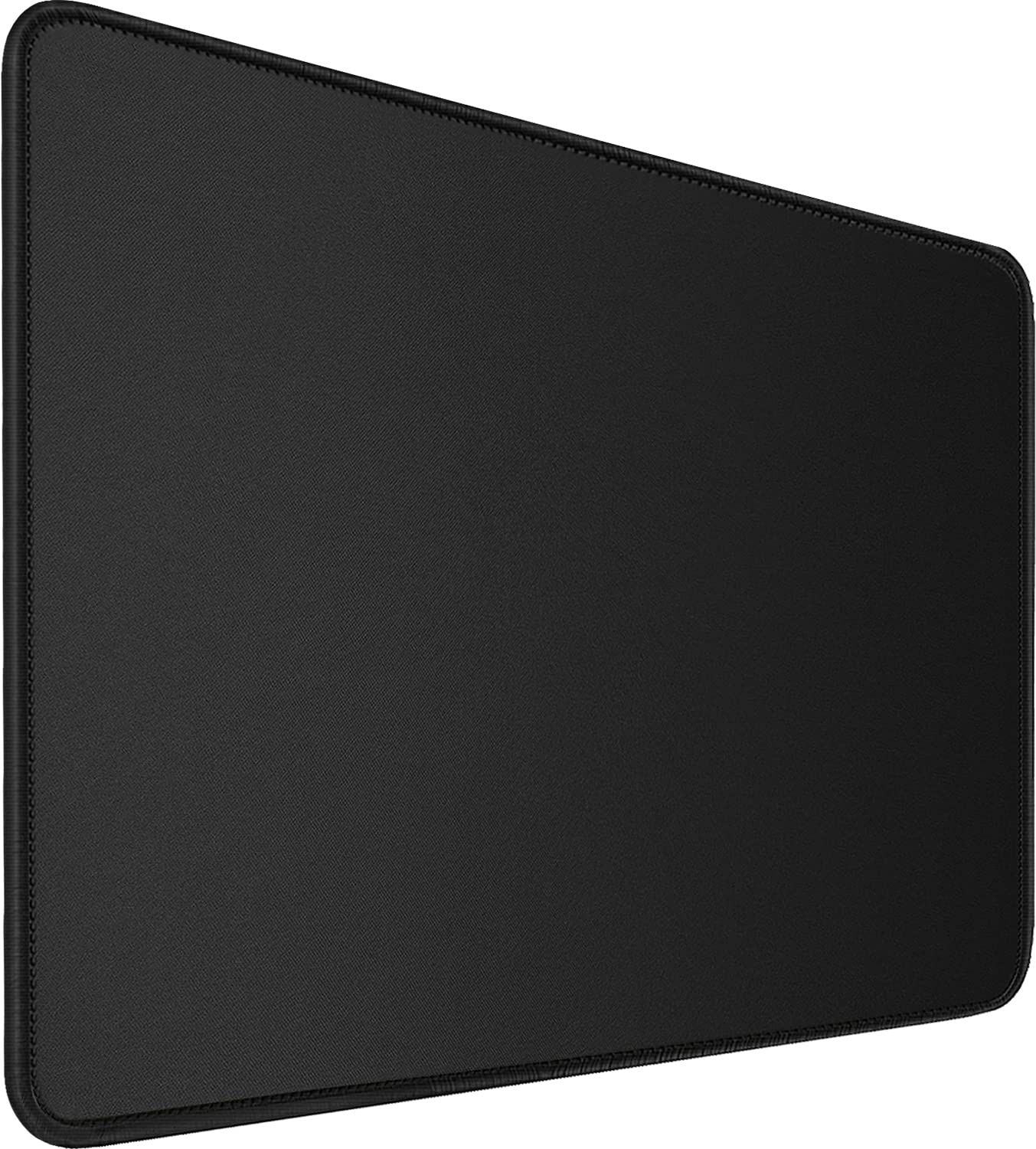 Upgraded Large Gaming Mouse Pad 30% Bigger - Non-Slip Rubber Base, Waterproof, Durable Stitched Edges - 11.8