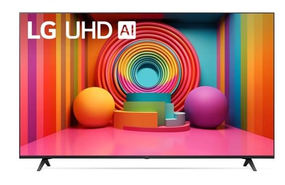 LG 50UT7550 50-Inch Class 4K UHD Smart TV with webOS 24 | HDR10 | AI ThinQ | Alexa & Google Assistant Compatible | Perfect for Living Room, Bedroom, or Home Theater Entertainment