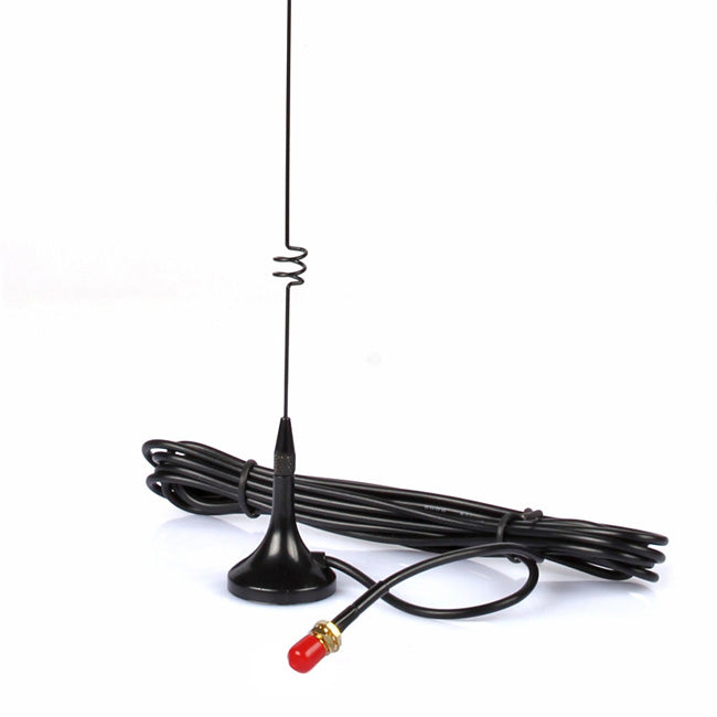 Nagoya UT-108 SMA-F Dual Band Super Magnet Mobile Antenna for Car/Truck - 144/430MHz High Performance VHF/UHF Radio Antenna for Ham Radio, CB Radio & Emergency Communication