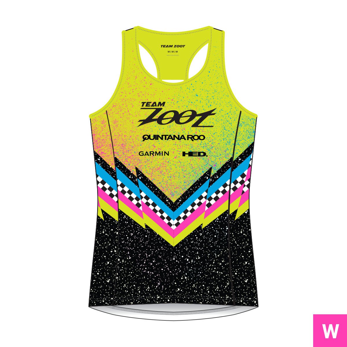 Zoot 2024 Women's Tri Racerback Tank Top - High-Performance Workout Shirt for Triathlon, Running & Gym Training