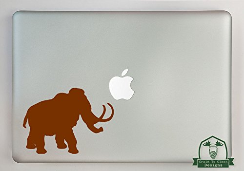 Premium Brown Mammoth Vinyl Decal for 15