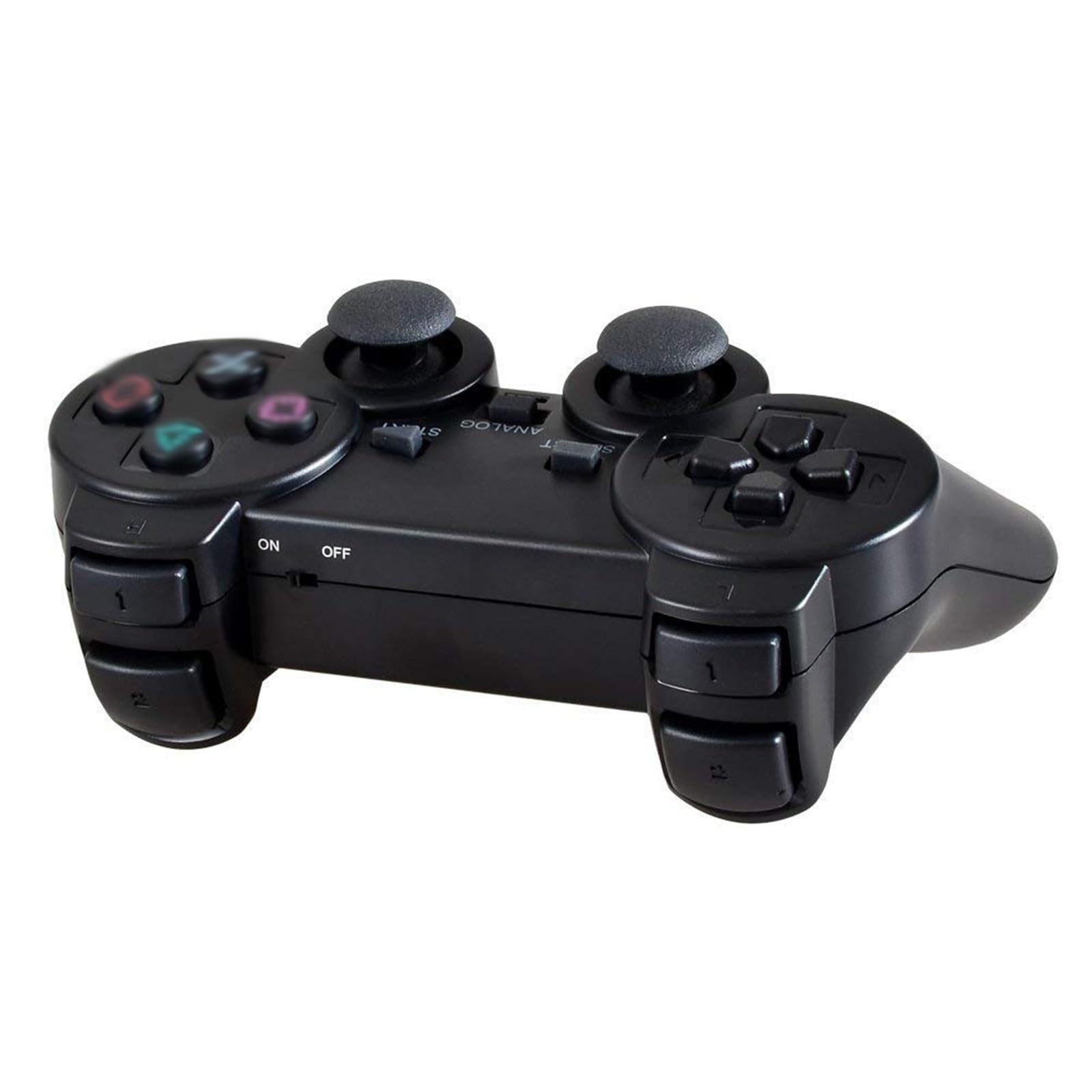 2.4G Wireless Game Controller - 3-in-1 Joystick with Vibration, Compatible with PS2 Console | Perfect for Gaming, Retro Gaming & Multiplayer Sessions