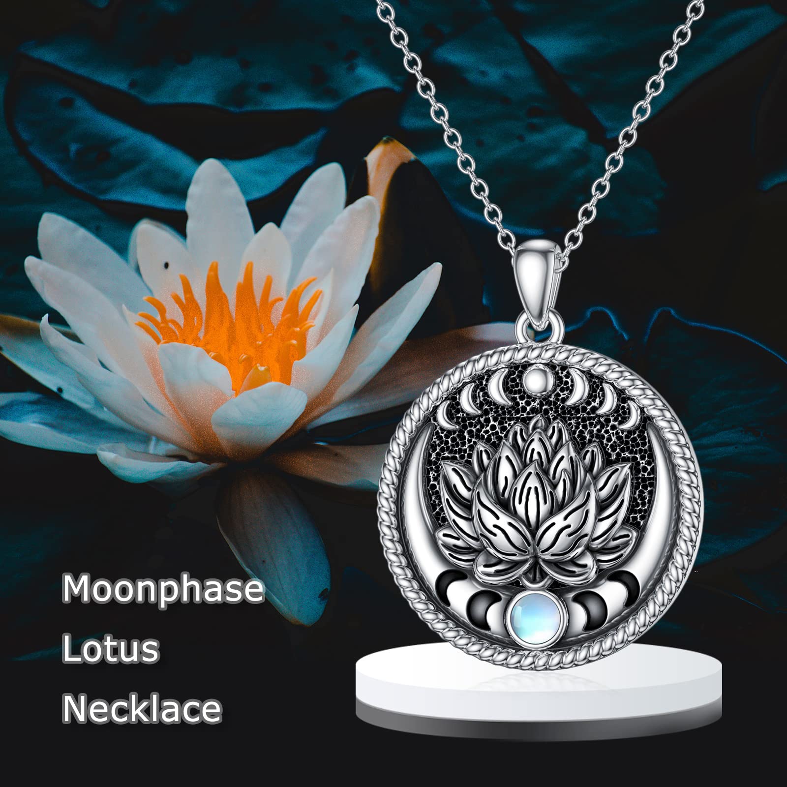 Sterling Silver Sunflower Necklace for Women - Elegant Floral Pendant Jewelry Gift for Mother's Day, Birthday & Anniversary | Perfect for Everyday Wear & Special Occasions