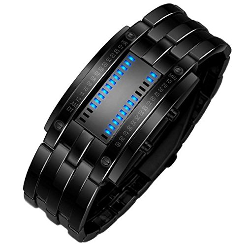 Luxury Stainless Steel Sport Watch with Timer & Date Display - Waterproof Wristwatch for Men & Women - Perfect Gift for Fitness, Running, Work & Everyday Use