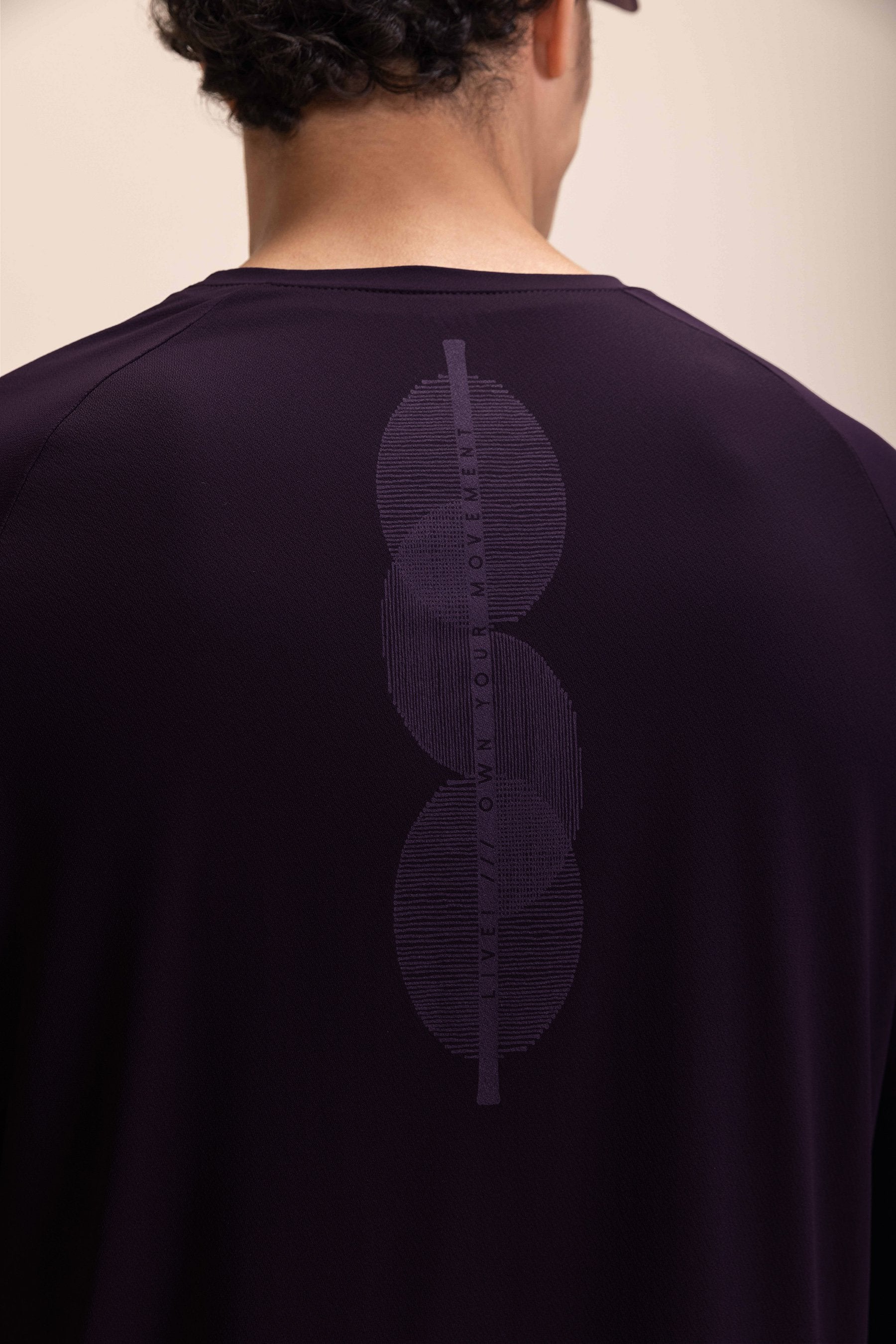 Comfy Movement Men's T-Shirt - Soft Breathable Cotton Casual Tee for Everyday Wear, Gym & Outdoor Activities