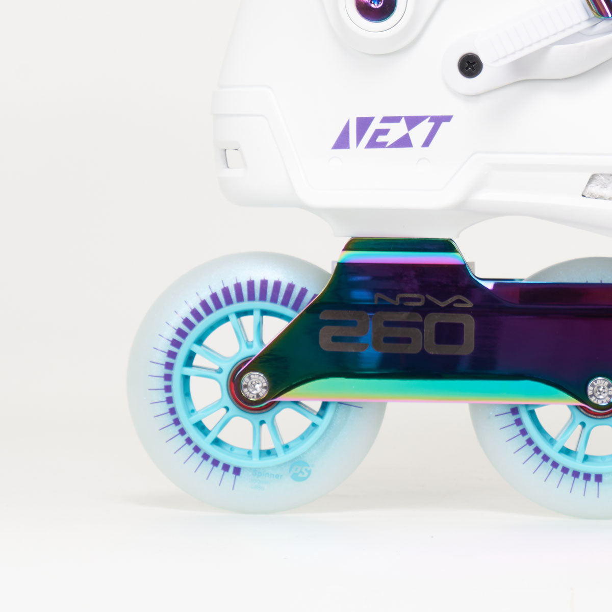 Powerslide Next Miriam Fatmi Pro 100 Inline Skates - Premium Women's Aggressive Skates for Urban Skating, Fitness & Roller Derby