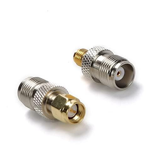 4-in-1 SMA to TNC Adapter Kit for 4G Router, CB Radio, Ham Radio & WiFi Antenna - Compatible with Wireless Routers, PCI Cards & LAN Devices (Pack of 4) - Perfect for Home, Office & Outdoor Signal Boosting
